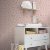 ESTAhome tapeet lilled pehme roosa