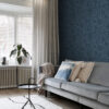 ESTAhome tapeet lilled tumesinine