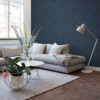 ESTAhome tapeet lilled tumesinine