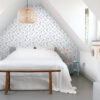 ESTAhome toile de Jouy roosid tapeet - valge ja sinine