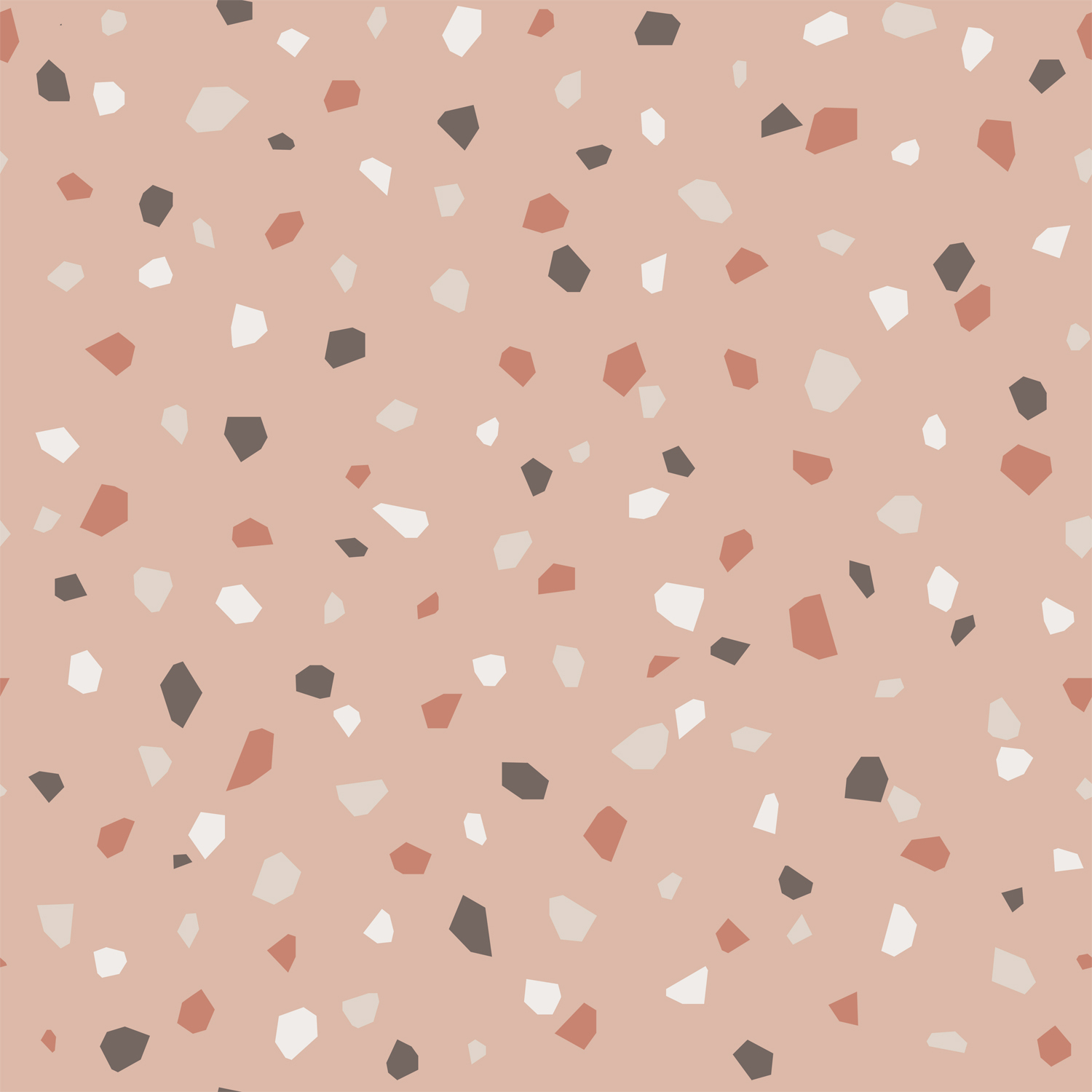 ESTAhome tapeet terrazzo - heleroosa, valge ja hall