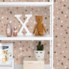 ESTAhome tapeet terrazzo - heleroosa, valge ja hall