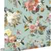 ESTAhome tapeet vintage lilled hallikasroheline
