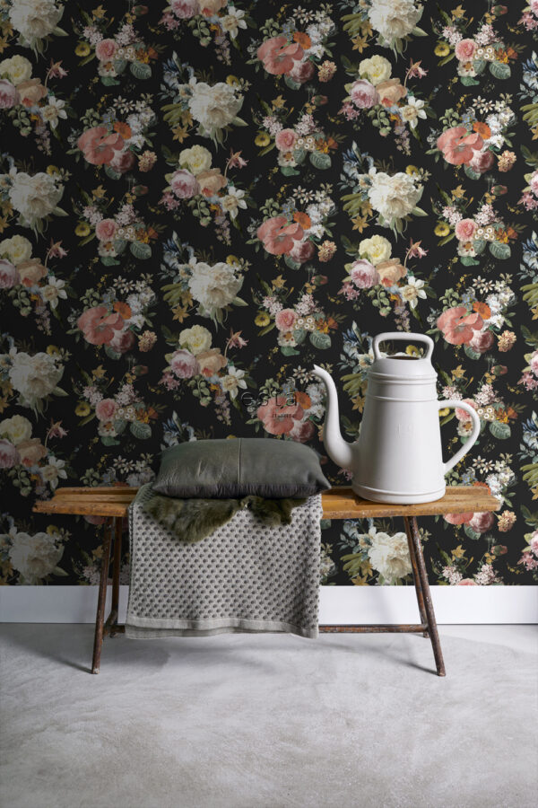 ESTAhome tapeet vintage lilled - must