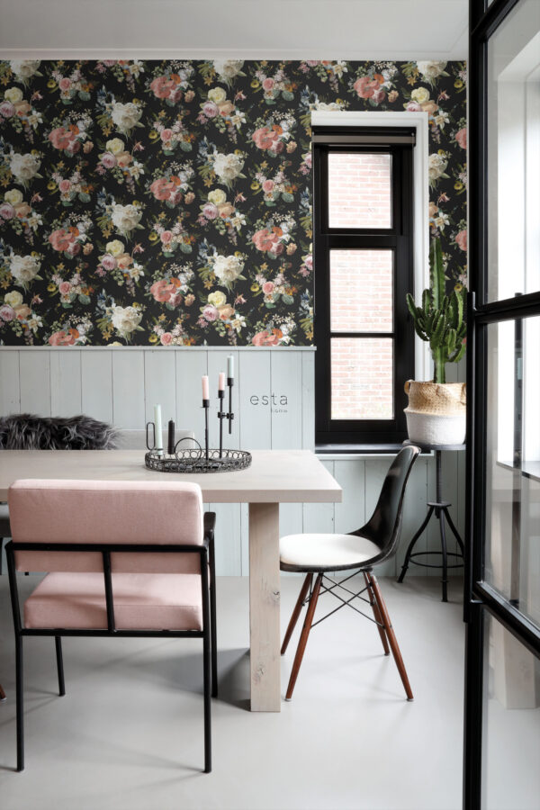 ESTAhome tapeet vintage lilled - must