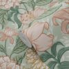 ESTAhome tapeet vintage lilled - roheline ja antiikroosa