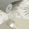 ESTAhome tapeet vintage lilled - kreemjas beež ja hallikas roheline