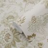 ESTAhome tapeet vintage lilled - antiikroosa ja oliivroheline