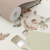ESTAhome tapeet vintage lilled - beež ja antiikroosa