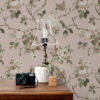 ESTAhome tapeet vintage lilled antiikroosa