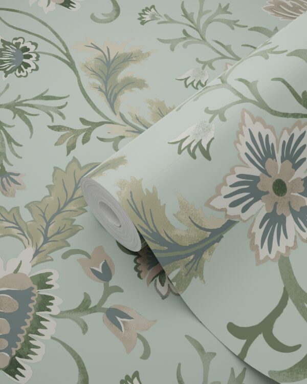 ESTAhome tapeet vintage lilled - celadonroheline