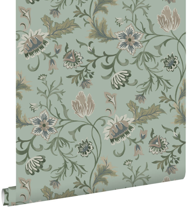 ESTAhome tapeet vintage lilled - celadonroheline