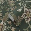 ESTAhome tapeet vintage lilled - must ja roheline