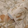 ESTAhome tapeet vintage lilled art nouveau - beež ja terrakota