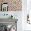 ESTAhome tapeet vintage lilled - roosa