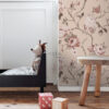 ESTAhome tapeet vintage lilled - roosa