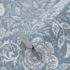 ESTAhome tapeet lilled ja linnud art nouveau stiilis - tuhmunud vintage sinine