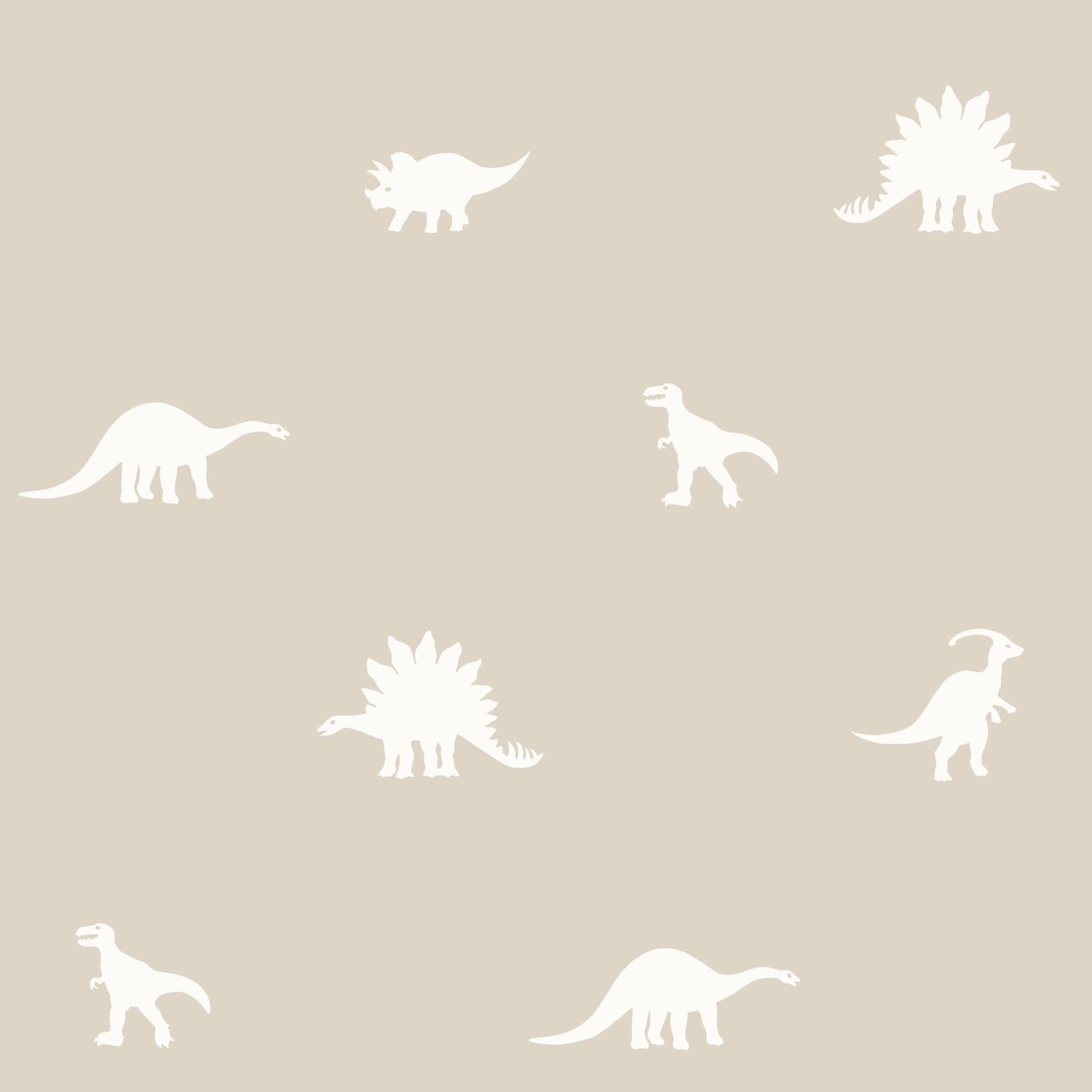 ESTAhome tapeet dinosaurused - beež