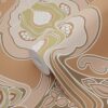ESTAhome tapeet vintage lilled art nouveau stiilis - terrakota ja roosa