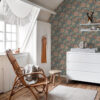 ESTAhome tapeet vintage lilled - tuhmunud vintage sinine
