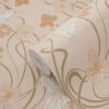 ESTAhome tapeet vintage lilled art nouveau stiilis - terrakota ja roosa