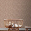 ESTAhome tapeet lilled terrakota roosa
