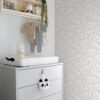 ESTAhome poppied tapeet - hall ja valge