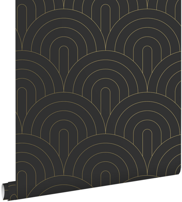 ESTAhome art deco motiiv - must ja valge