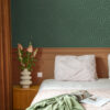 ESTAhome tapeet art deco motiiv - smaragdroheline