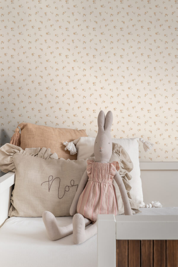 ESTAhome tapeet vintage lilled - liivbeež