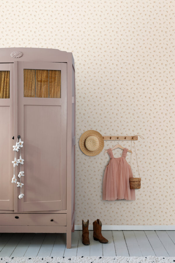 ESTAhome tapeet vintage lilled - liivbeež