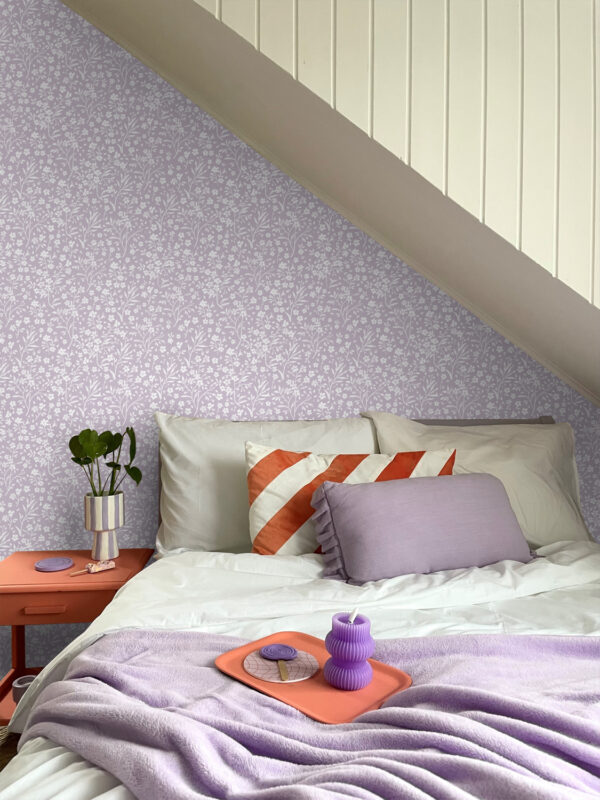 ESTAhome tapeet lilled sirel lilla