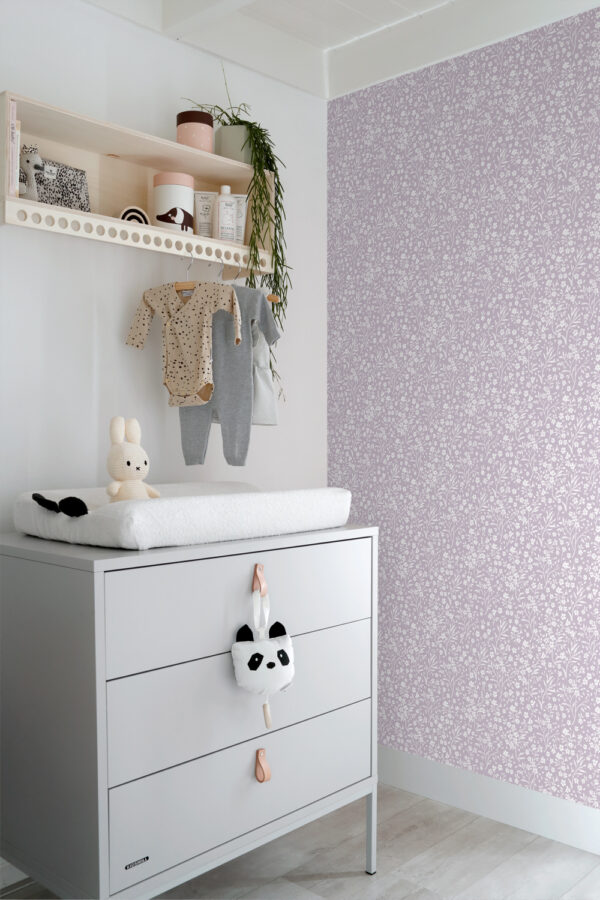 ESTAhome tapeet lilled sirel lilla