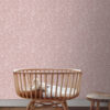 ESTAhome tapeet lilled - roosa