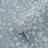 ESTAhome tapeet lilled tuhmid vintage sinine