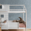 ESTAhome tapeet lilled tuhmid vintage sinine