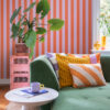 ESTAhome tapeediribad - oranž ja lilla