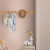 ESTAhome tapeet leopardimuster - pastellroosa
