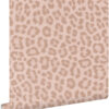 ESTAhome tapeet leopardimuster - pastellroosa