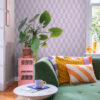 ESTAhome tapeet art deco kaared - lilla ja lilla