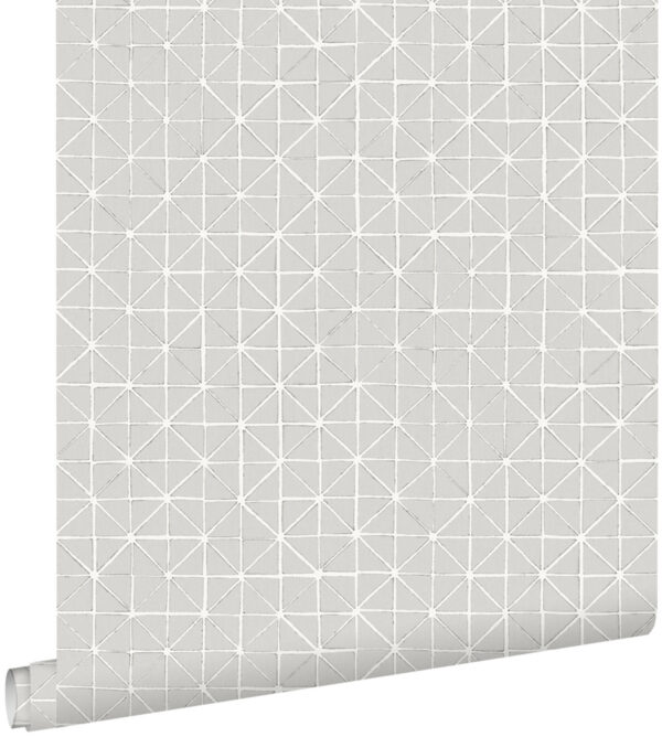 ESTAhome geomeetrilised kujundid tapeet - taupe