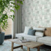 ESTAhome tapeet orientaalne ibiza marrakech kelim patchwork vahekaart - mündiroheline
