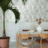 ESTAhome tapeet orientaalne ibiza marrakech kelim patchwork vahekaart - mündiroheline
