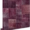 ESTAhome tapeet idamaine ibiza marrakech kelim patchwork vaip - burgundia punane