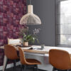 ESTAhome tapeet idamaine ibiza marrakech kelim patchwork vaip - burgundia punane