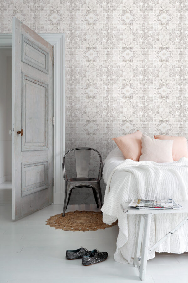 ESTAhome tapeet idamaine kelim vaip patchwork - hele soe hall