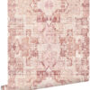 ESTAhome tapeet idamaine kelim vaip patchwork - terrakota ja roosa