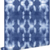 ESTAhome tapeet tie-dye shibori muster teksad - indigo sinine