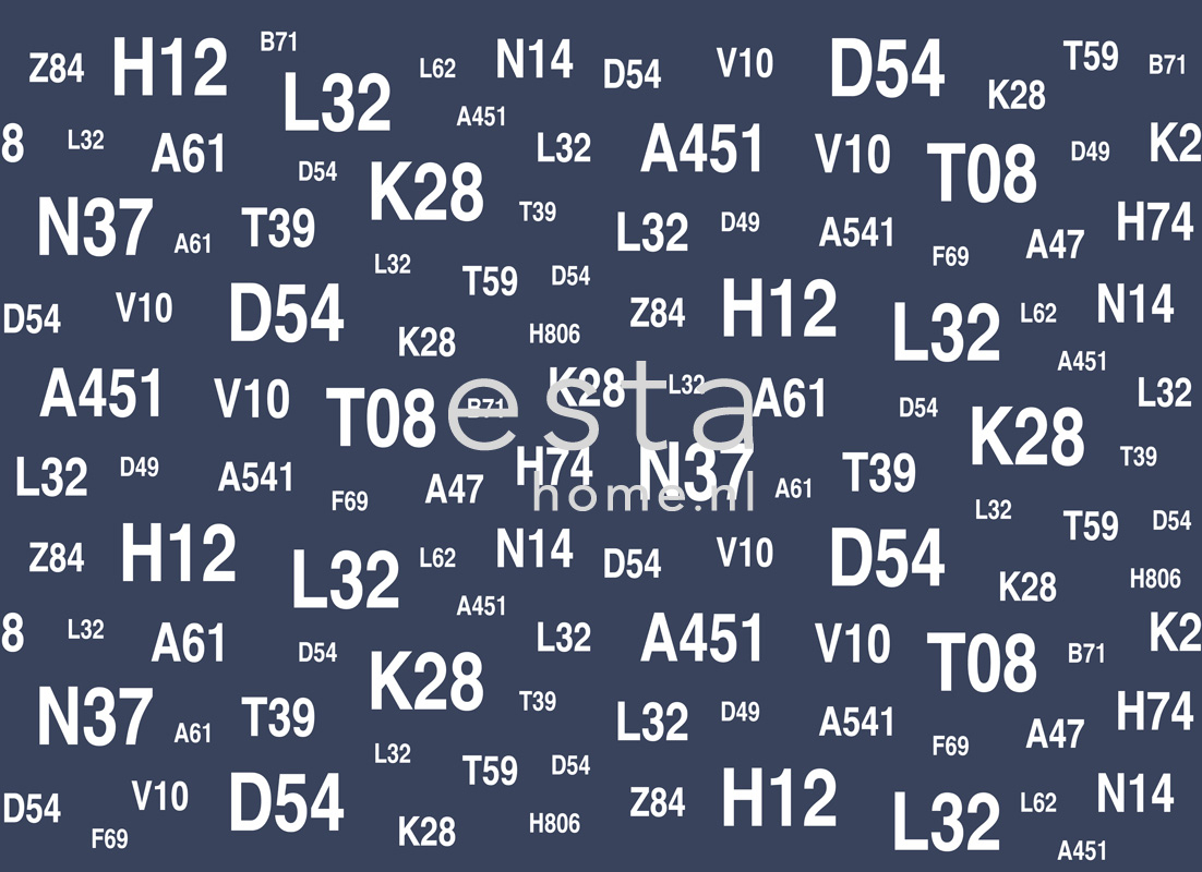 ESTAhome fototapeet purjekas numbrid - sinine