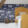 ESTAhome fototapeet purjekas numbrid - sinine